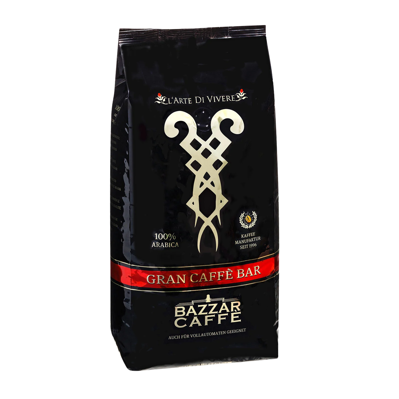 Granbar Espresso von BAZZAR: Ein zeitloser Kaffee-Genuss in jeder Tasse. 